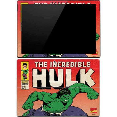 Marvel Classic Comics The Incredible Hulk Surface Pro 4 Skin